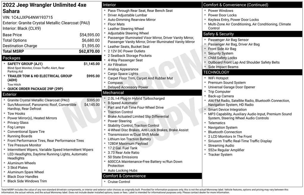 jeep wrangler unlimited 2022 1C4JJXP64NW193715 image jeep wrangler unlimited 2022 1C4JJXP64NW193715 image